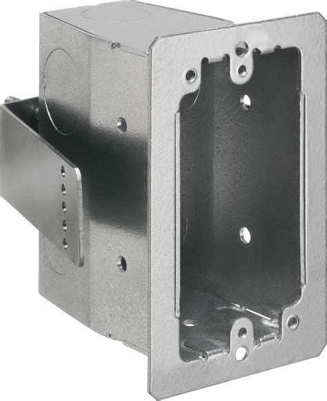 electrical industrial single gang receptacles box|single gang remodel outlet box.